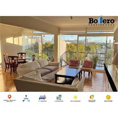 Hermoso apartamento en pocitos, no dude en llamar!!