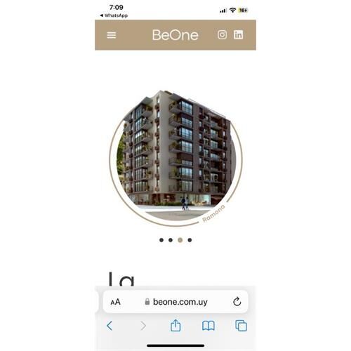 Susena inversiones compra apto con 1 dormitorio renta nuevo
