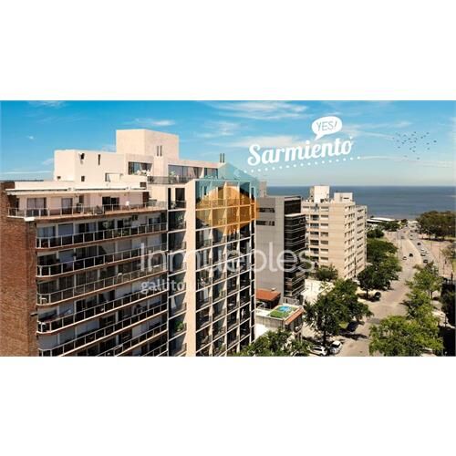 Venta apartamento 1 dormitorio parque rodó en yes sarmiento