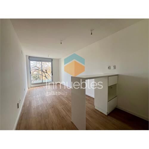 Venta con renta de monoambiente y garaje en tres cruces