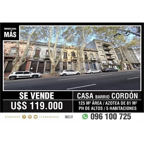 Casa venta cordón montevideo imas.uy lc *...