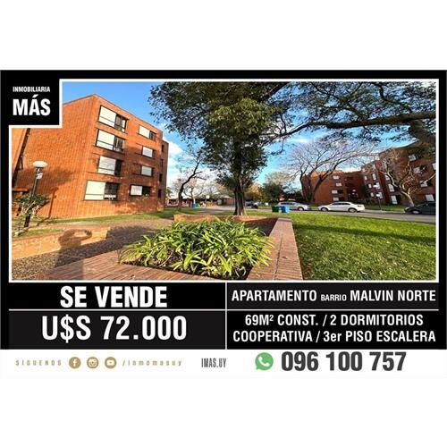 Apartamento venta malvin norte montevideo imas.uy g *...