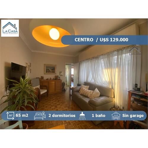 Venta de apartamento 2 dormitorios en el centro